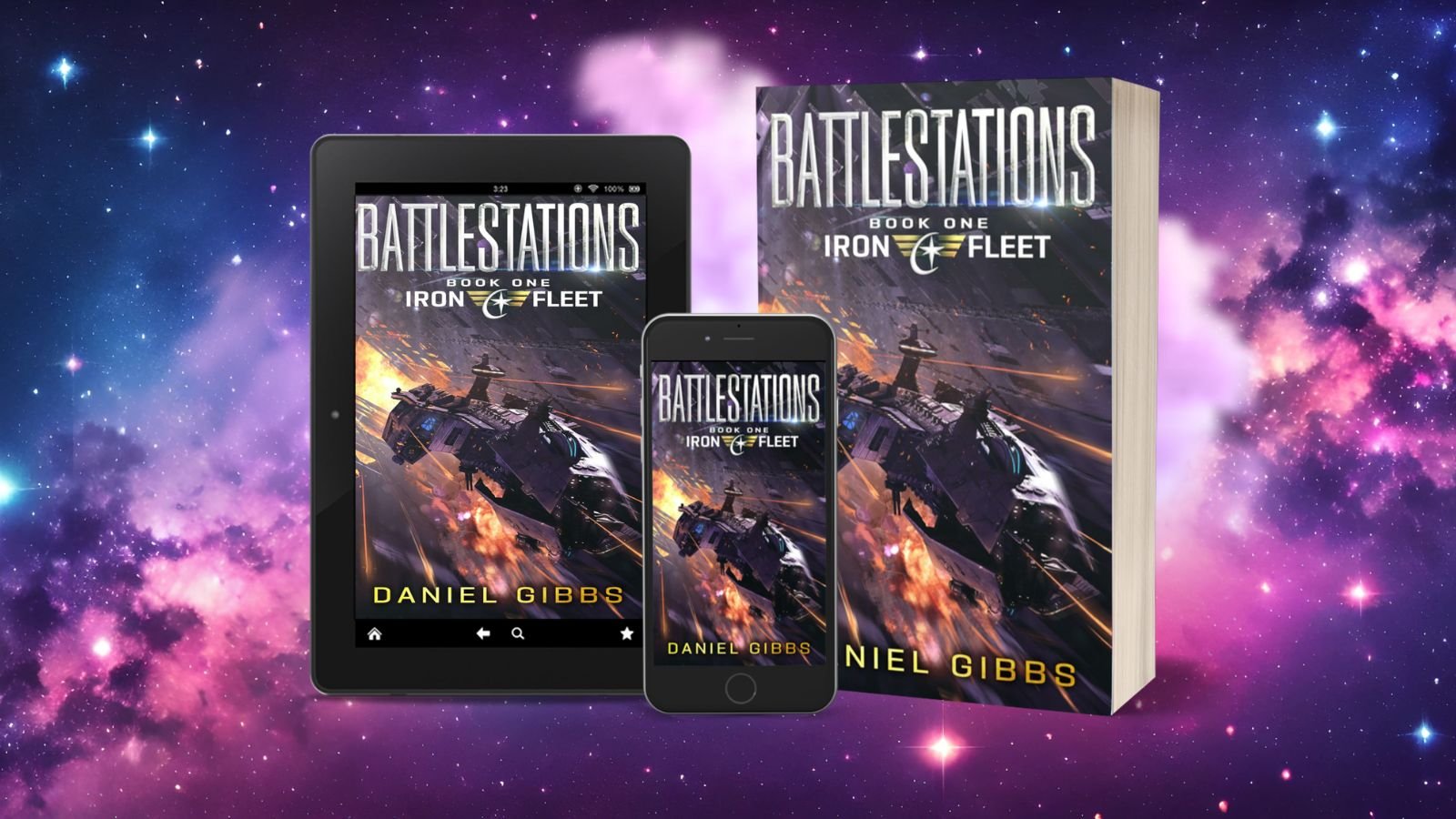 Battlestations (The Iron Fleet Book 1) by Daniel Gibbs: A Promising Start to a New Military Sci-Fi Saga